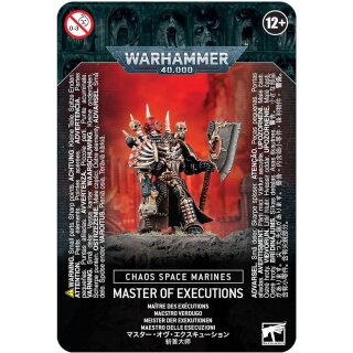 Chaos Space Marines: Meister Der Exekutionen