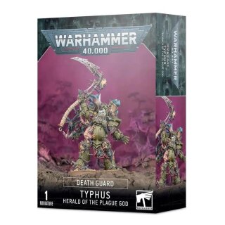 Typhus Herold des Seuchengottes
