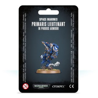 Space Marines: Lieutenant in Externator-Rüstung / Reiver Lieutenant