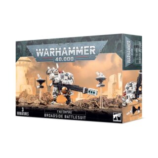 Tau Empire: Breitseite-Kampfanzug / Broadside Battlesuit