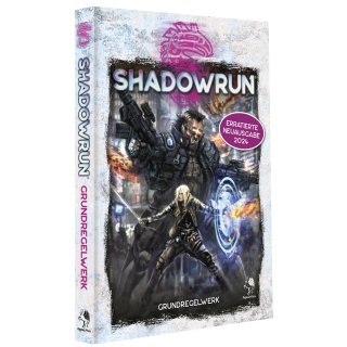 Shadowrun 6. Edition Grundregelwerk *** erratierte Neuauflage (Softcover)
