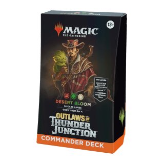 MTG - Outlaws of Thunder Junction: "Desert Bloom" Commander Deck