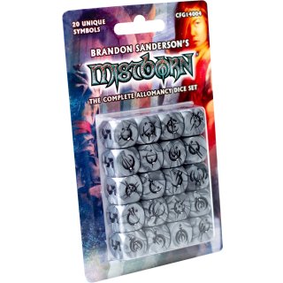 Mistborn Dice: The Complete Allomancy Set
