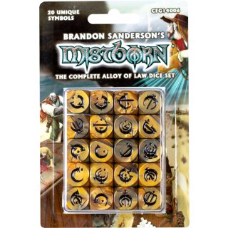 Mistborn Dice: The Complete Alloy of Law Set