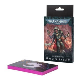 Datenblattkarten Genestealer Cults (Deutsch)