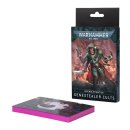 Datenblattkarten Genestealer Cults (Deutsch)