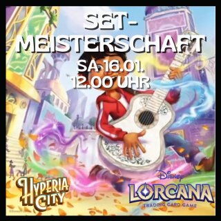Lorcana - Set 14 - Hyperia City - Set Meisterschaft - 16.01.2027