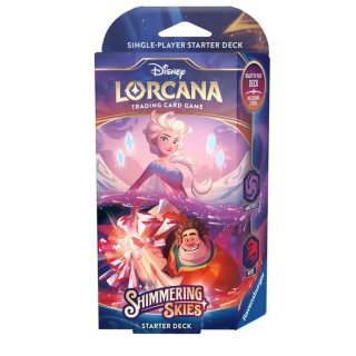 Disney Lorcana: Shimmering Skies - Starter Deck (Amethyst-Ruby) (EN)