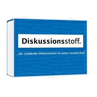 Gesprächsstoff - Diskussionsstoff