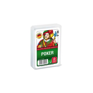 Poker, französisches Bild (Plastiketui)