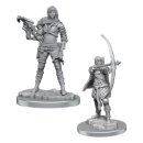 WizKids Deep Cuts Unpainted Minis W20 - Human Rogue