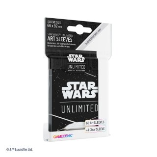 Star Wars: Unlimited Art Sleeves – Card Back White [Stationär]