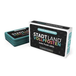STADT-LAND VOLLPFOSTEN – Das Brettspiel: JUNIOR Edition [Erweiterung]