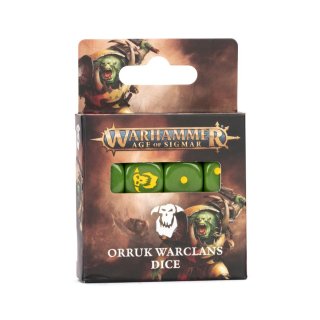 Age of Sigmar: Orruk Warclans Dice / Würfelset