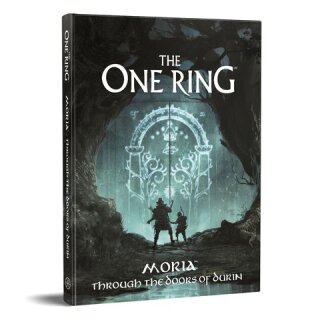 The One Rin - Moria – Through the Doors of Durin (Adventure Module, Hardback)