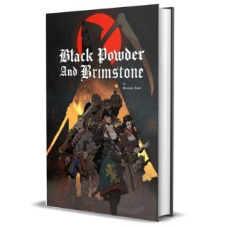 Black Powder and Brimstone Core Rulebook (Fantasy RPG, Digest-Sized Hardback)
