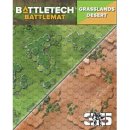 BattleTech Neoprene BattleMat Grasslands Desert Reprint