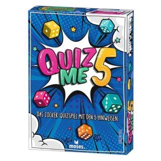 QUIZ ME 5 - Das Zocker-Quizspiel mit den 5 Hinweisen