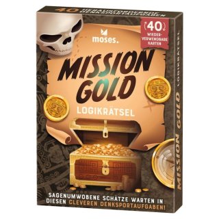 Mission Gold - Logikrätsel mit abwischbarem Stift