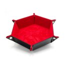 CritStones Foldable Dice Tray - Dragon Skin Edition - Red