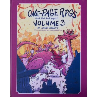One Year of One-Page RPGs: VOLUME THREE (2024)