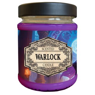 Scented Candle Warlock with Surprise Dice