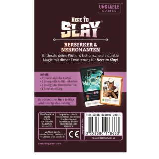 Here to Slay – Berserker & Nekromanten