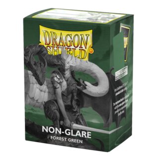DS100 - Matte NonGlare Sleeves - Forest Green