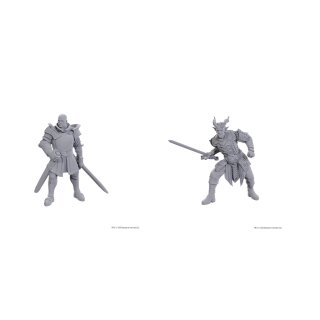 D&D Nolzurs Marvelous Miniatures: Special Edition Baldurs Gate 3 — Ulder Ravengard & Zevlor - EN