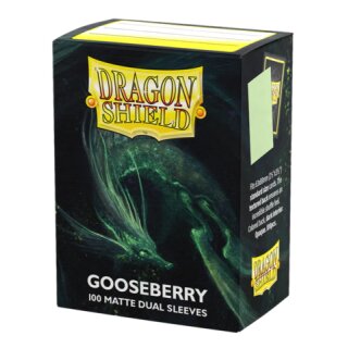 DS100 - Dual Matte Sleeves -Gooseberry