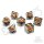Fire Dragons Gaze Floating Eye RPG Dice Set