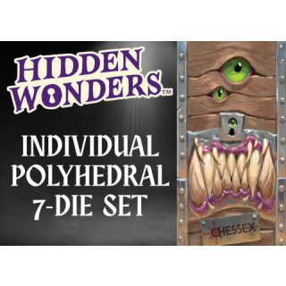 Hidden Wonders™ Individual Mystery Polyhedral 7-Die Set