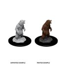 Wizkids Deep Cuts Unpainted Miniatures: Grizzly