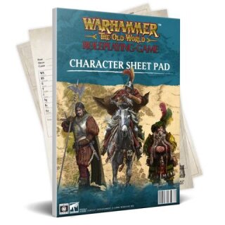 Warhammer: the Old World Roleplaying Game Character Sheet Pad
