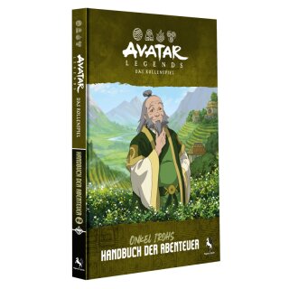Avatar Legends – Das Rollenspiel: Onkel Irohs Handbuch der Abenteuer (Hardcover)