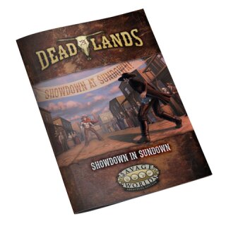 Savage Worlds - Deadlands: The Weird West - SL-Schirm + Showdown in Sundown