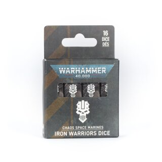 WARHAMMER 40000: IRON WARRIORS DICE