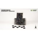 Spaceship Corridor - Round 28mm (x8)