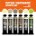 AK Interactive: NATURE WEATHERING EFFECTS SET - AK GOUACHES