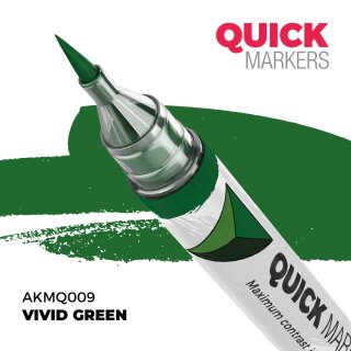AK Interactive: VIVID GREEN - QUICK MARKER
