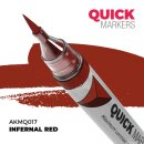 AK Interactive: INFERNAL RED - QUICK MARKER