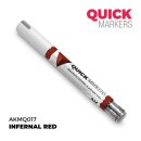 AK Interactive: INFERNAL RED - QUICK MARKER