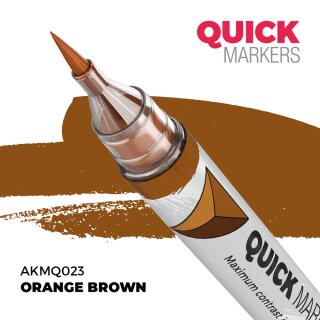 AK Interactive: ORANGE BROWN - QUICK MARKER