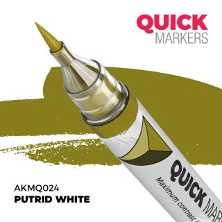 AK Interactive: PUTRID WHITE - QUICK MARKER