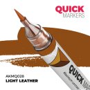 AK Interactive: LIGHT LEATHER - QUICK MARKER
