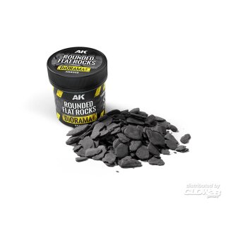 AK Interactive: ROUNDED FLAT ROCKS 100ML