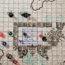 ENHANCE RPG Grid Mat - Tabletop DnD Map (24x36 inch)...