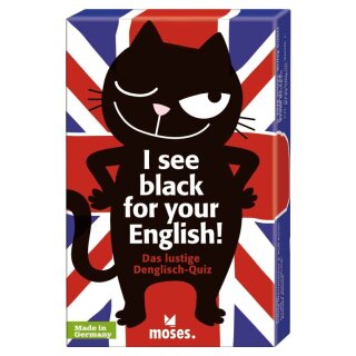 I see black for your English