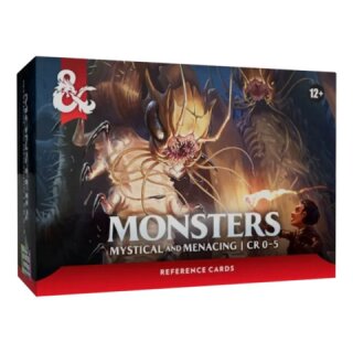 D&D 2024 Trove 7 (Mystical and Menacing Monster Reference Cards CR 2-5) - EN