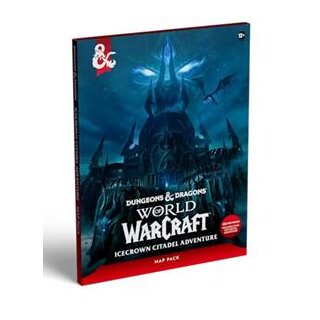 D&D World of Warcraft Icecrown Citadel Adventure Map Pack (EN)